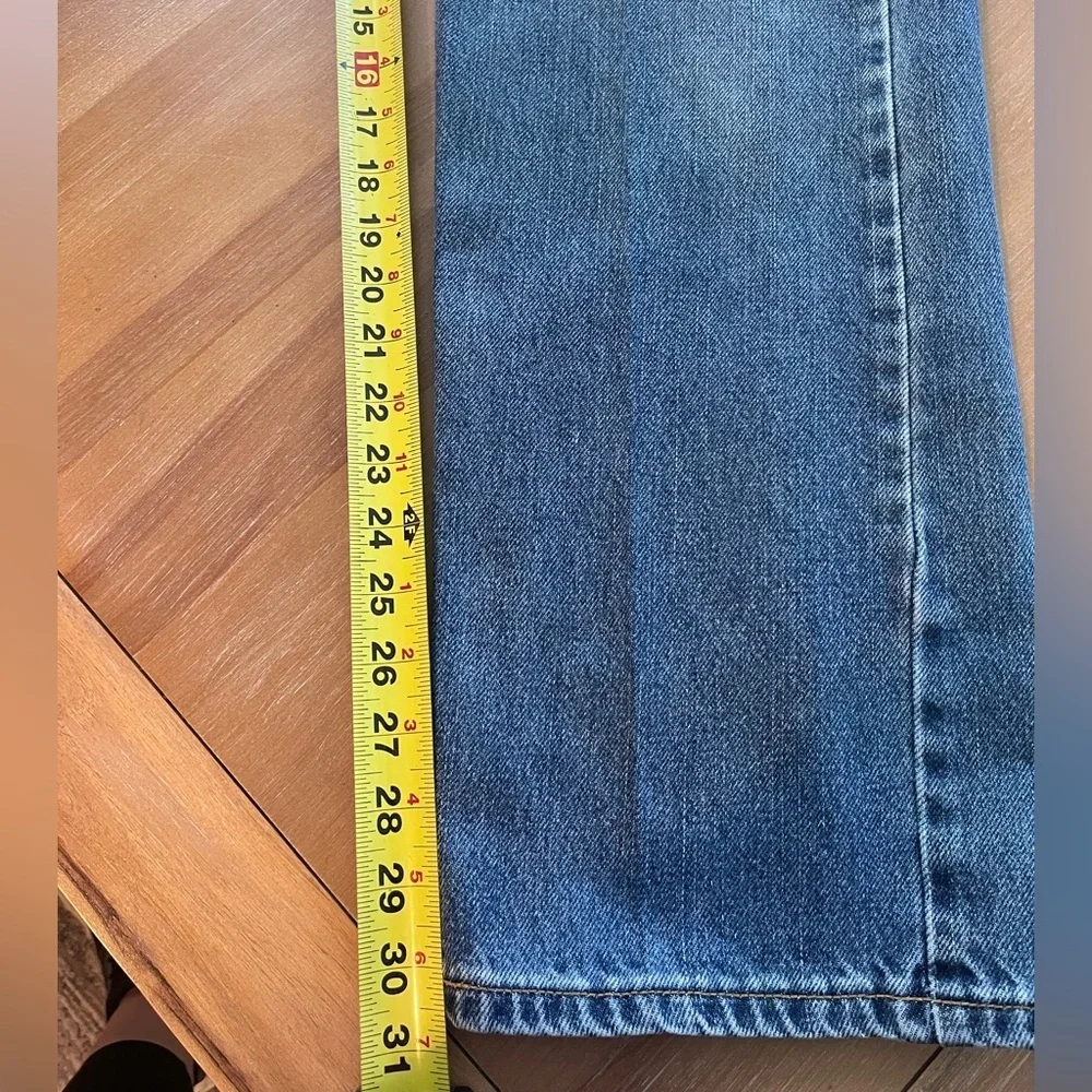 Levi’s 505 Jeans Men’s 36x32 Blue Regular Fit Straight Leg Denim Classic